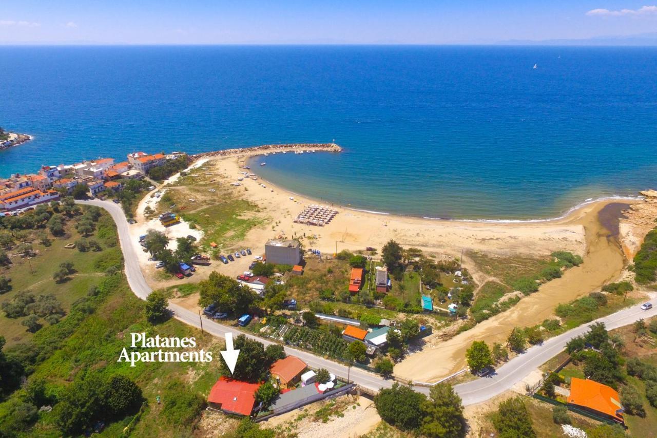 Platanes Apartments Skála Marión 外观 照片